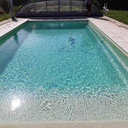 Chambre Double Avec Piscine Et Jacuzzi Bernadets-Debat Exterior foto