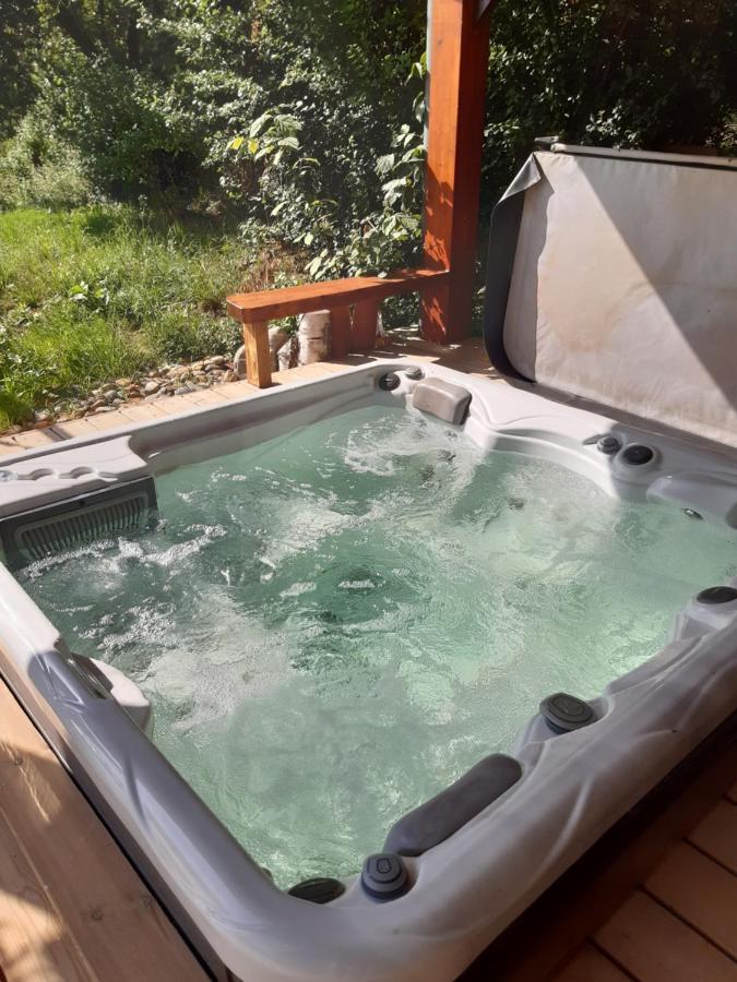 Chambre Double Avec Piscine Et Jacuzzi Bernadets-Debat Exterior foto